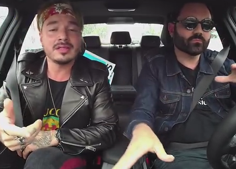 J Balvin se montó en Uber y cantó de todo