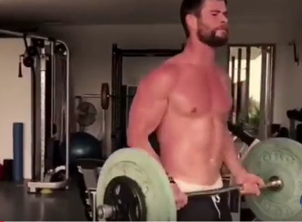 El duro entrenamiento de Chris Hemsworth para convertirse en Thor 